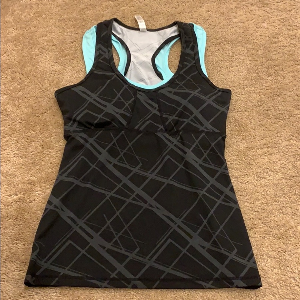 Kyodan dri fit tank w built-in bra